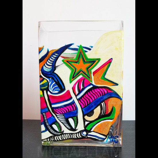 Enamel hand painted Vase Enamel hand painted Vase