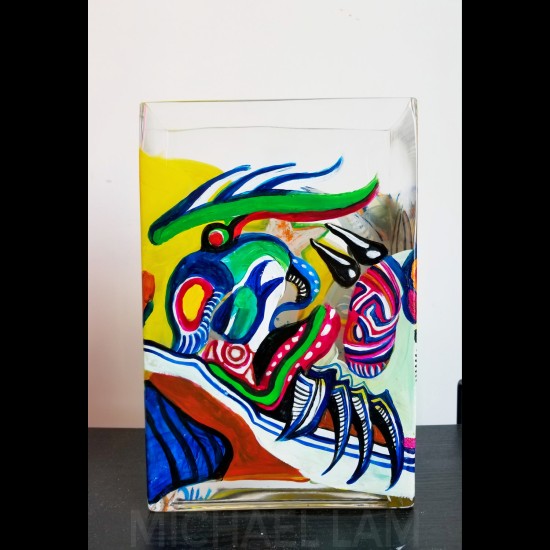 Enamel hand painted Vase Enamel hand painted Vase